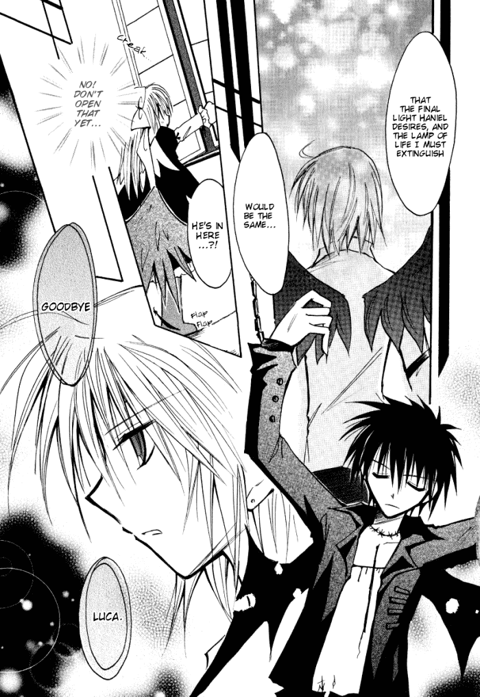 Tenshi no Hane to Akuma no Shippo Chapter 15.2 page 15 - Chapter 15 v2 : Blue Fragments and Red Keys