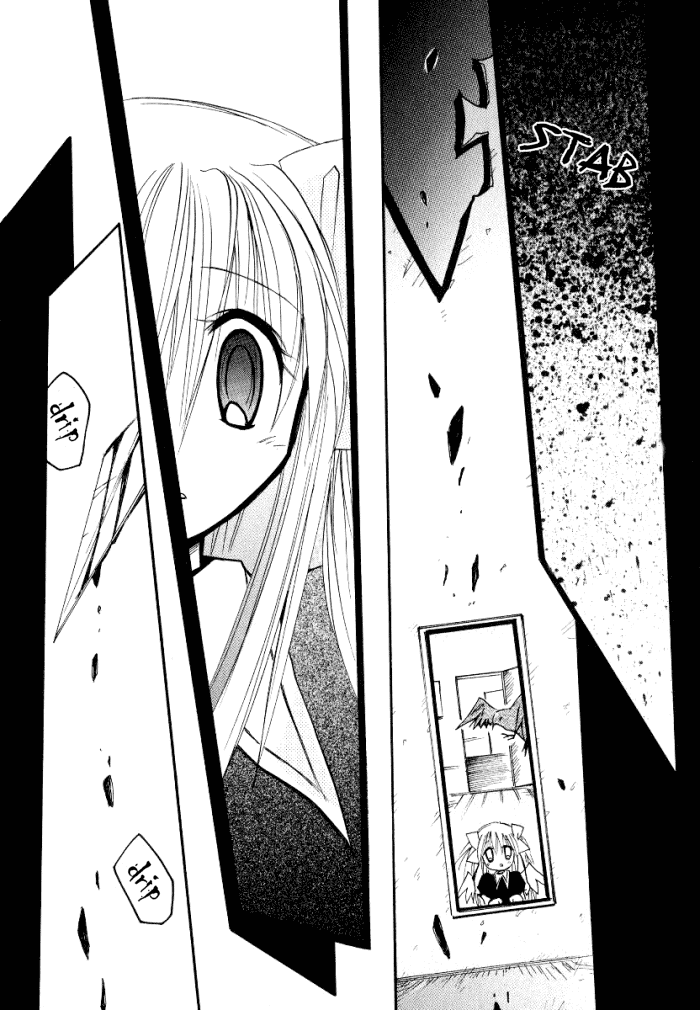 Tenshi no Hane to Akuma no Shippo Chapter 15.2 page 16 - Chapter 15 v2 : Blue Fragments and Red Keys