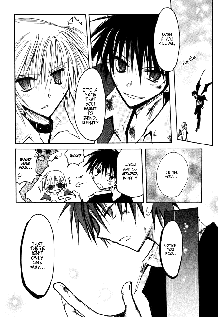 Tenshi no Hane to Akuma no Shippo Chapter 16.2 page 14 - Chapter 16 v2 : The Night Realm and the Fate of Destruction