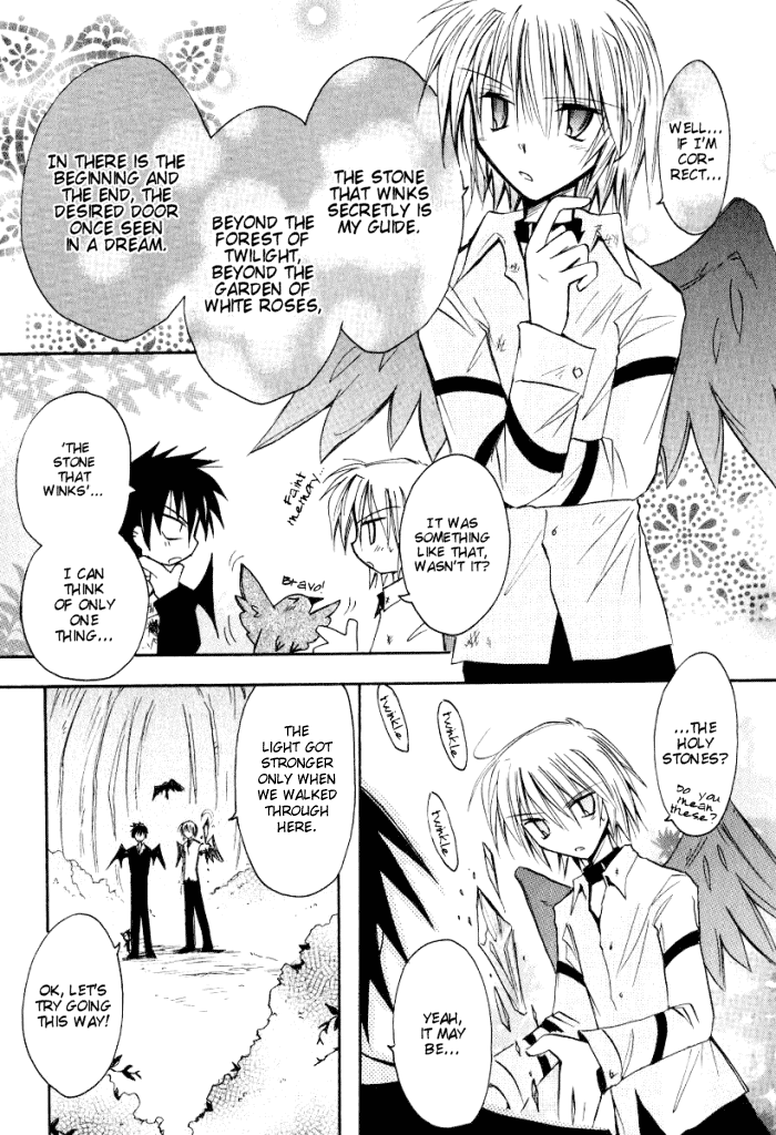 Tenshi no Hane to Akuma no Shippo Chapter 17.2 page 16 - Chapter 17 v2 : The Angel's Task and the Song Of Guidance