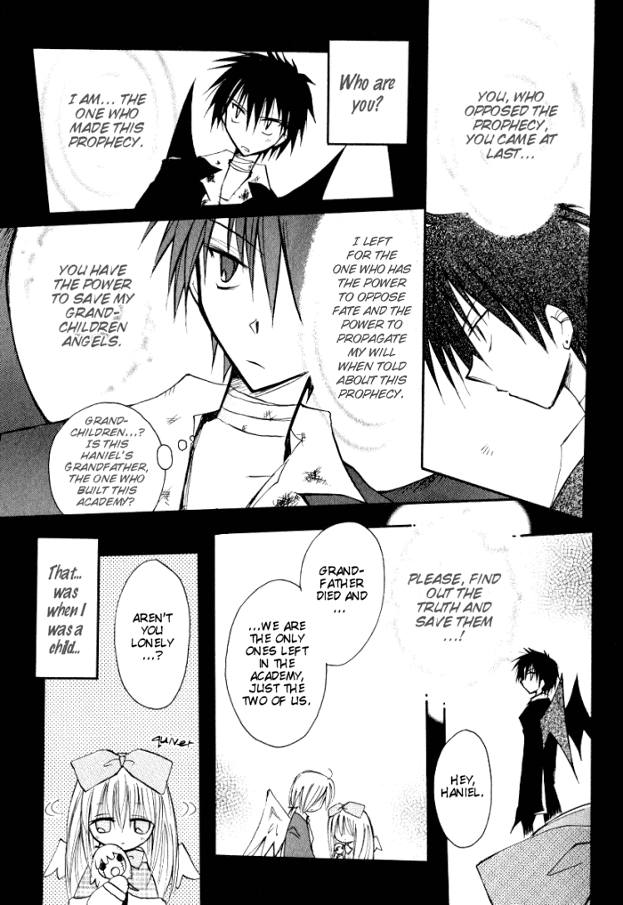 Tenshi no Hane to Akuma no Shippo Chapter 18.2 page 17 - Chapter 18 v2 : The Angel of Sadness and the False Prophecy