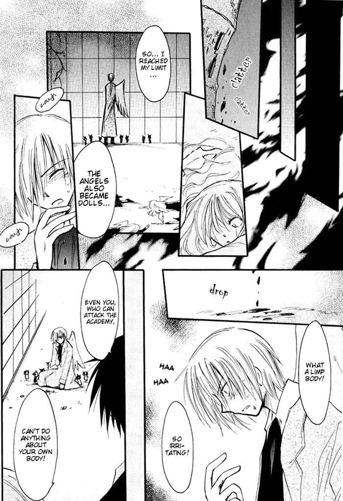 Tenshi no Hane to Akuma no Shippo Chapter 19.2 page 13 - Chapter 19 v2 : The Last Night and the Gate at the Edge of the Academy
