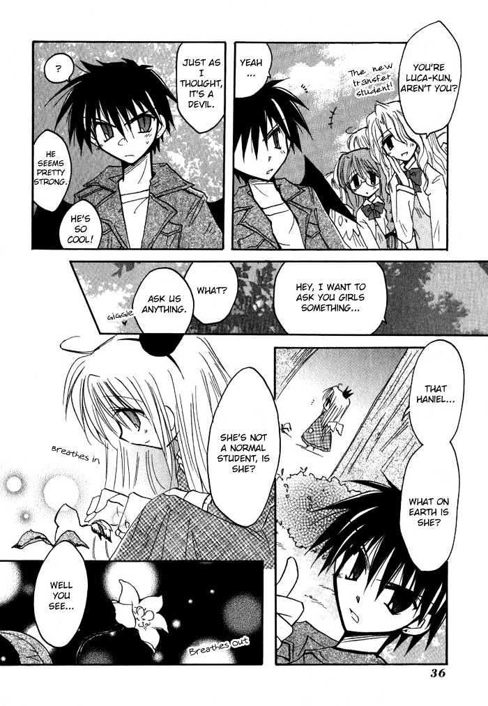Tenshi no Hane to Akuma no Shippo Chapter 2 page 11 - Chapter 2 : Haniel And The Knight of Prophecy