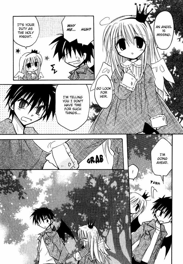 Tenshi no Hane to Akuma no Shippo Chapter 2 page 13 - Chapter 2 : Haniel And The Knight of Prophecy