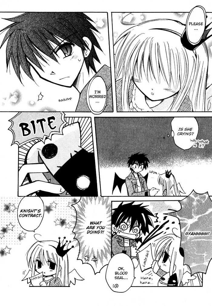 Tenshi no Hane to Akuma no Shippo Chapter 2 page 14 - Chapter 2 : Haniel And The Knight of Prophecy