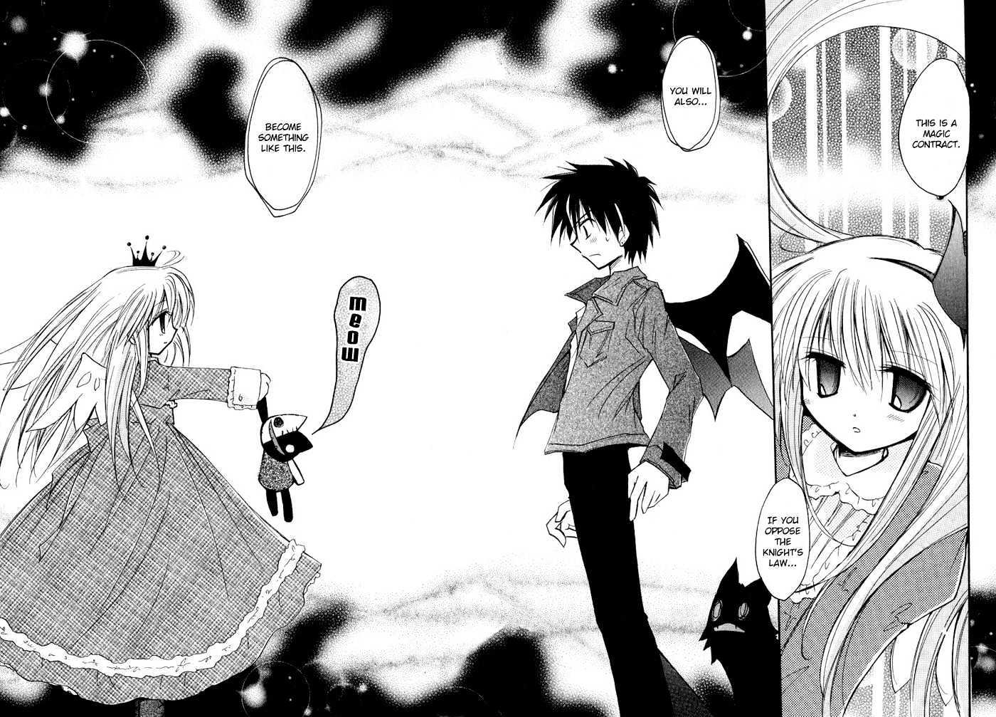 Tenshi no Hane to Akuma no Shippo Chapter 2 page 15 - Chapter 2 : Haniel And The Knight of Prophecy