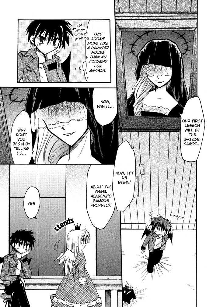 Tenshi no Hane to Akuma no Shippo Chapter 2 page 6 - Chapter 2 : Haniel And The Knight of Prophecy