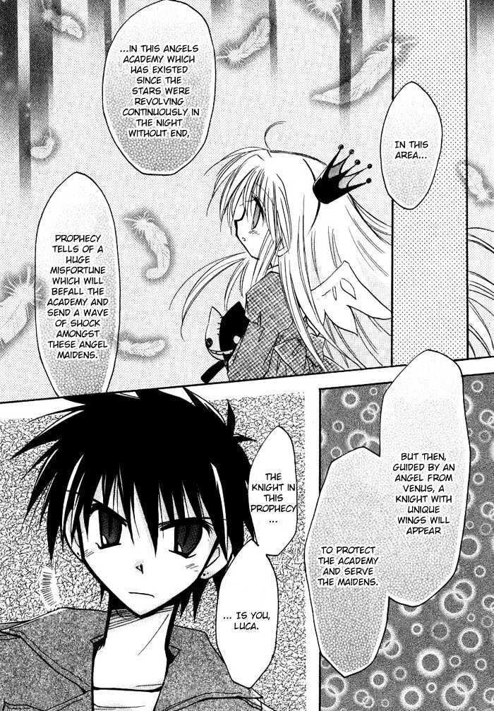 Tenshi no Hane to Akuma no Shippo Chapter 2 page 7 - Chapter 2 : Haniel And The Knight of Prophecy