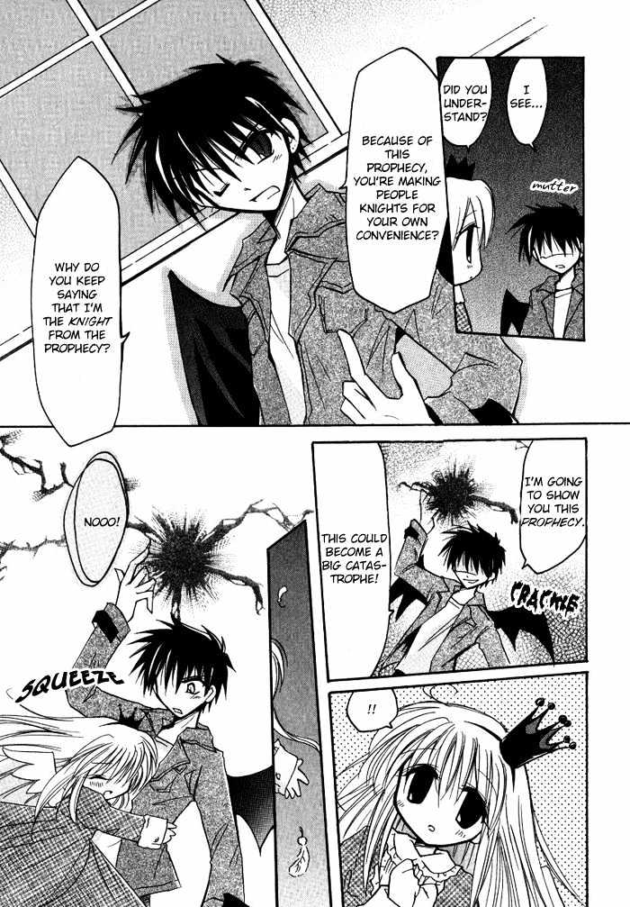Tenshi no Hane to Akuma no Shippo Chapter 2 page 8 - Chapter 2 : Haniel And The Knight of Prophecy
