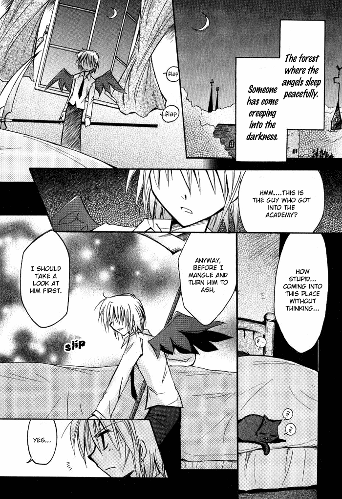 Tenshi no Hane to Akuma no Shippo Chapter 3.2 page 3 - Chapter 3 v2 : Lilith And The Coat Of Arms That Doesn't Disappear (Part I)