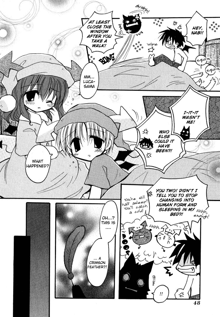 Tenshi no Hane to Akuma no Shippo Chapter 3.2 page 5 - Chapter 3 v2 : Lilith And The Coat Of Arms That Doesn't Disappear (Part I)