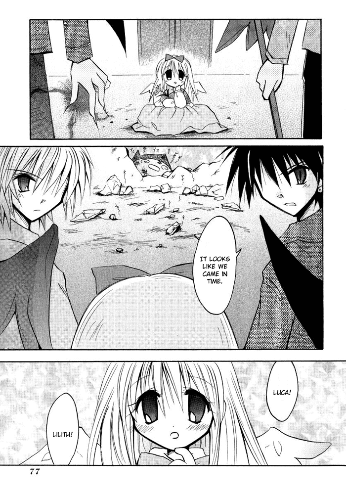 Tenshi no Hane to Akuma no Shippo Chapter 4.2 page 18 - Chapter 4 v2 : Lilith And The Unfading Coat Of Arms (Part II)