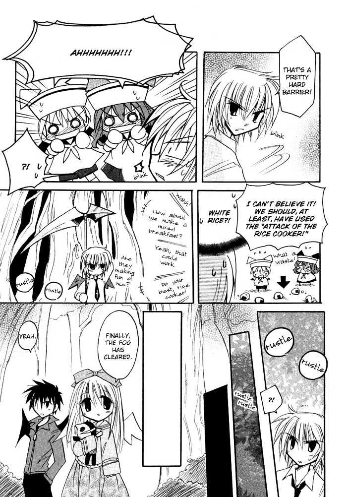 Tenshi no Hane to Akuma no Shippo Chapter 5 page 11 - Chapter 5 : The Holy Knight and the Wandering Forest (Part 1)
