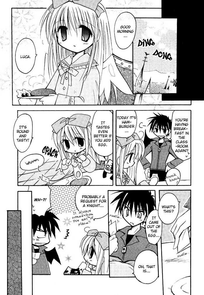 Tenshi no Hane to Akuma no Shippo Chapter 5 page 3 - Chapter 5 : The Holy Knight and the Wandering Forest (Part 1)