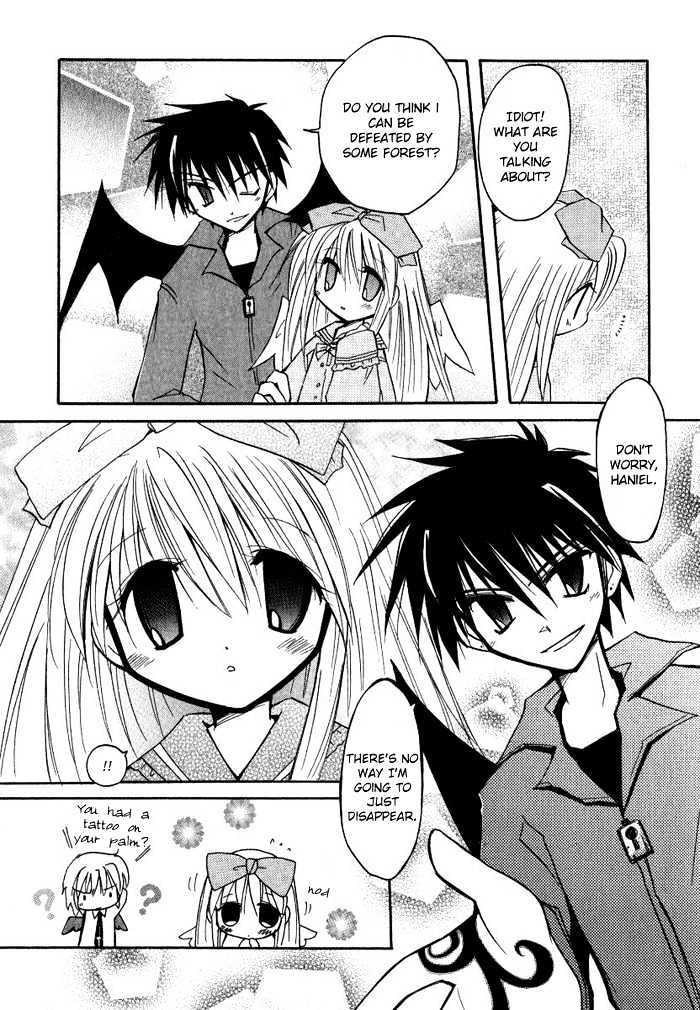 Tenshi no Hane to Akuma no Shippo Chapter 5 page 5 - Chapter 5 : The Holy Knight and the Wandering Forest (Part 1)