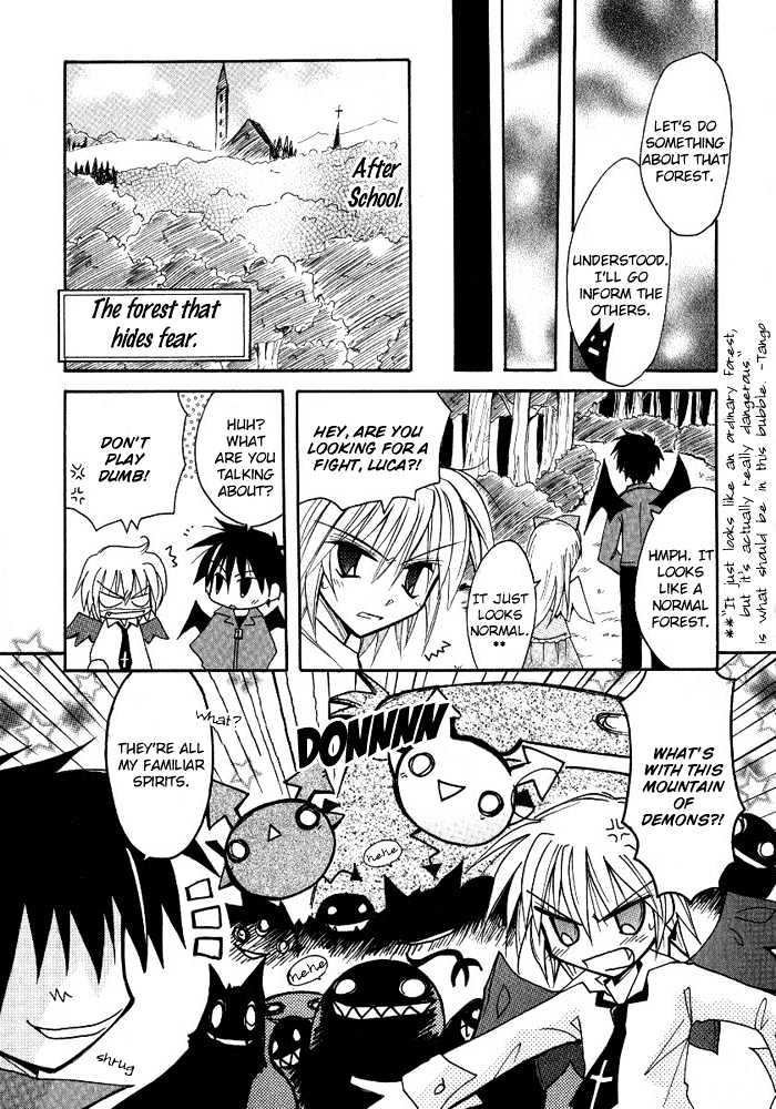 Tenshi no Hane to Akuma no Shippo Chapter 5 page 7 - Chapter 5 : The Holy Knight and the Wandering Forest (Part 1)