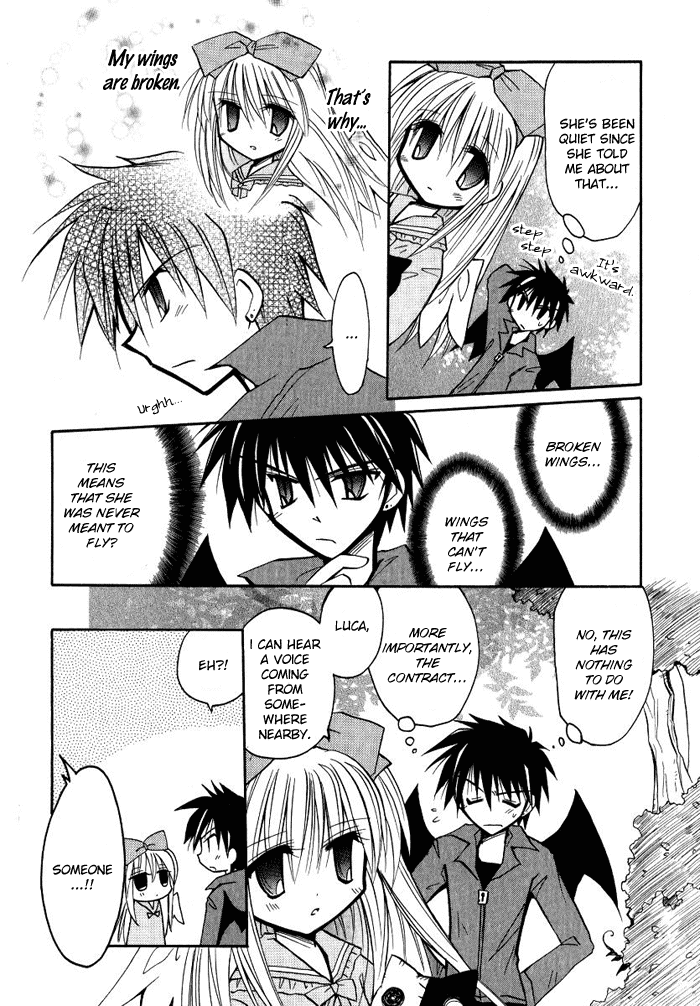 Tenshi no Hane to Akuma no Shippo Chapter 6.2 page 15 - Chapter 6 v2 : The Holy Knight And The Wandering Forest (Part II)