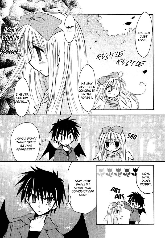 Tenshi no Hane to Akuma no Shippo Chapter 6.2 page 4 - Chapter 6 v2 : The Holy Knight And The Wandering Forest (Part II)