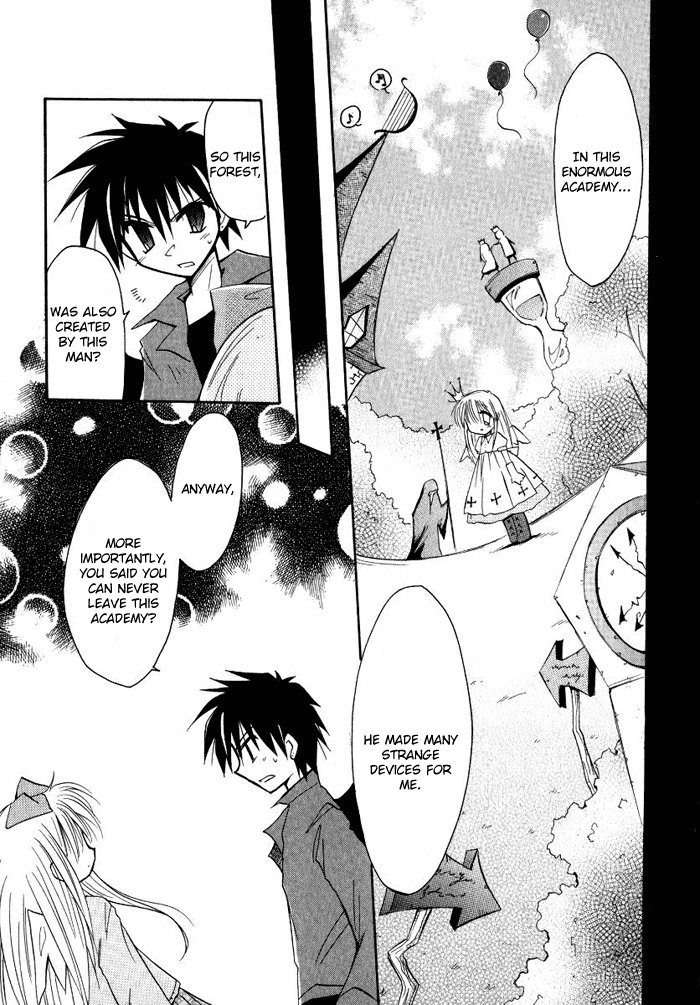 Tenshi no Hane to Akuma no Shippo Chapter 6.2 page 8 - Chapter 6 v2 : The Holy Knight And The Wandering Forest (Part II)