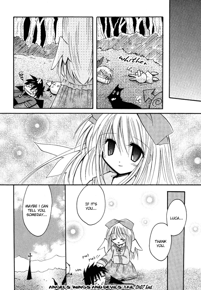 Tenshi no Hane to Akuma no Shippo Chapter 7.2 page 15 - Chapter 7 v2 : The Holy Knight And The Wandering Forest (Part III)