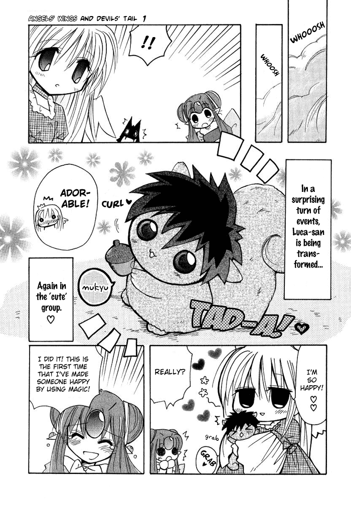 Tenshi no Hane to Akuma no Shippo Chapter 9.2 page 15 - Chapter 9 v2 : The Crybaby Ghost And The Spell Of Happiness