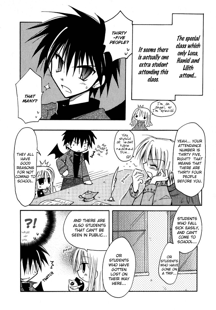 Tenshi no Hane to Akuma no Shippo Chapter 9.2 page 4 - Chapter 9 v2 : The Crybaby Ghost And The Spell Of Happiness