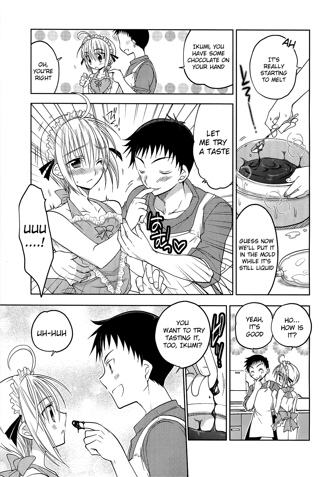 Tenshi no Parabola Chapter 1 page 13 - Chapter 1 : The 10 Things I Want to Do with Her(?)!