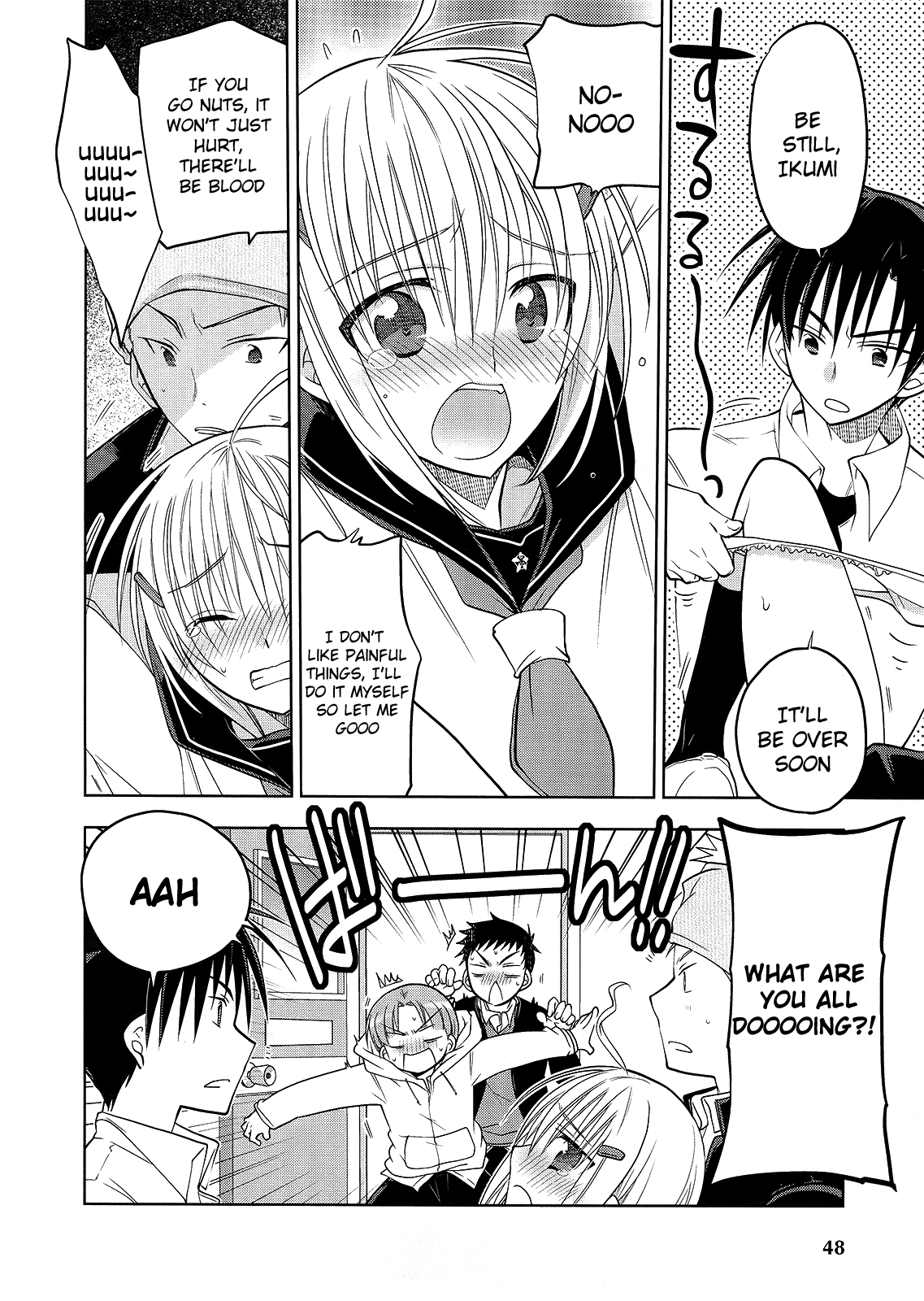 Tenshi no Parabola Chapter 1 page 4 - Chapter 1 : The 10 Things I Want to Do with Her(?)!