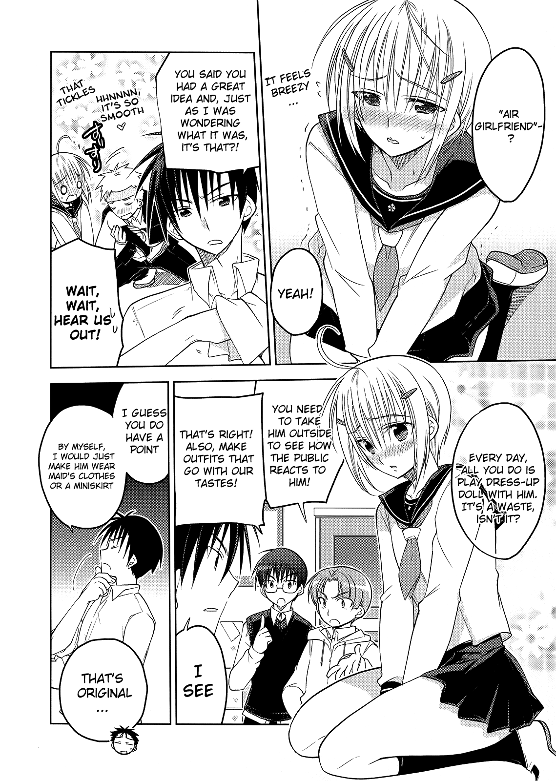 Tenshi no Parabola Chapter 1 page 6 - Chapter 1 : The 10 Things I Want to Do with Her(?)!