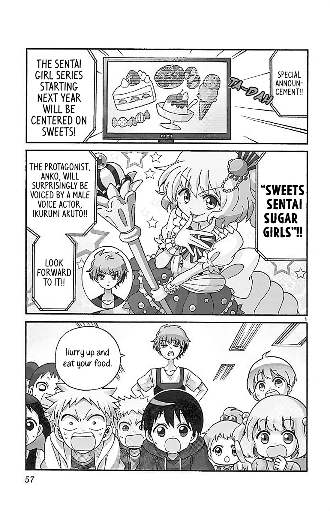 Tenshi to Akuto!! Chapter 100 page 1 - Chapter 100: Co-Actors and Meeting