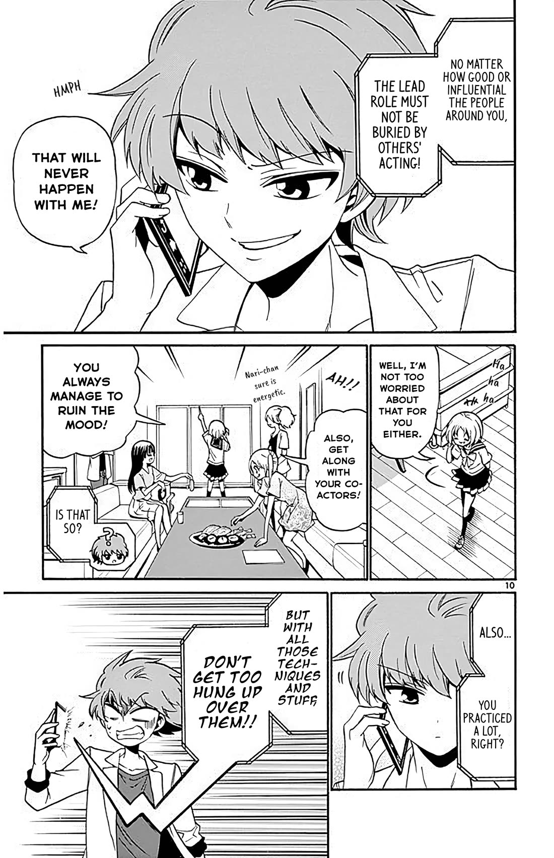 Tenshi to Akuto!! Chapter 100 page 10 - Chapter 100: Co-Actors and Meeting