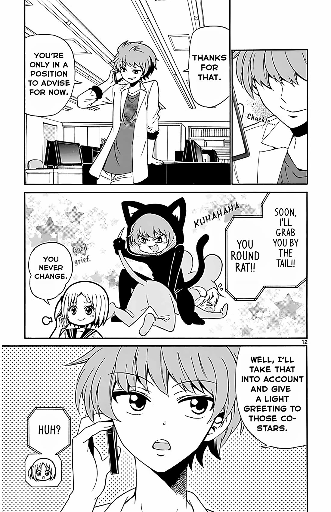 Tenshi to Akuto!! Chapter 100 page 12 - Chapter 100: Co-Actors and Meeting