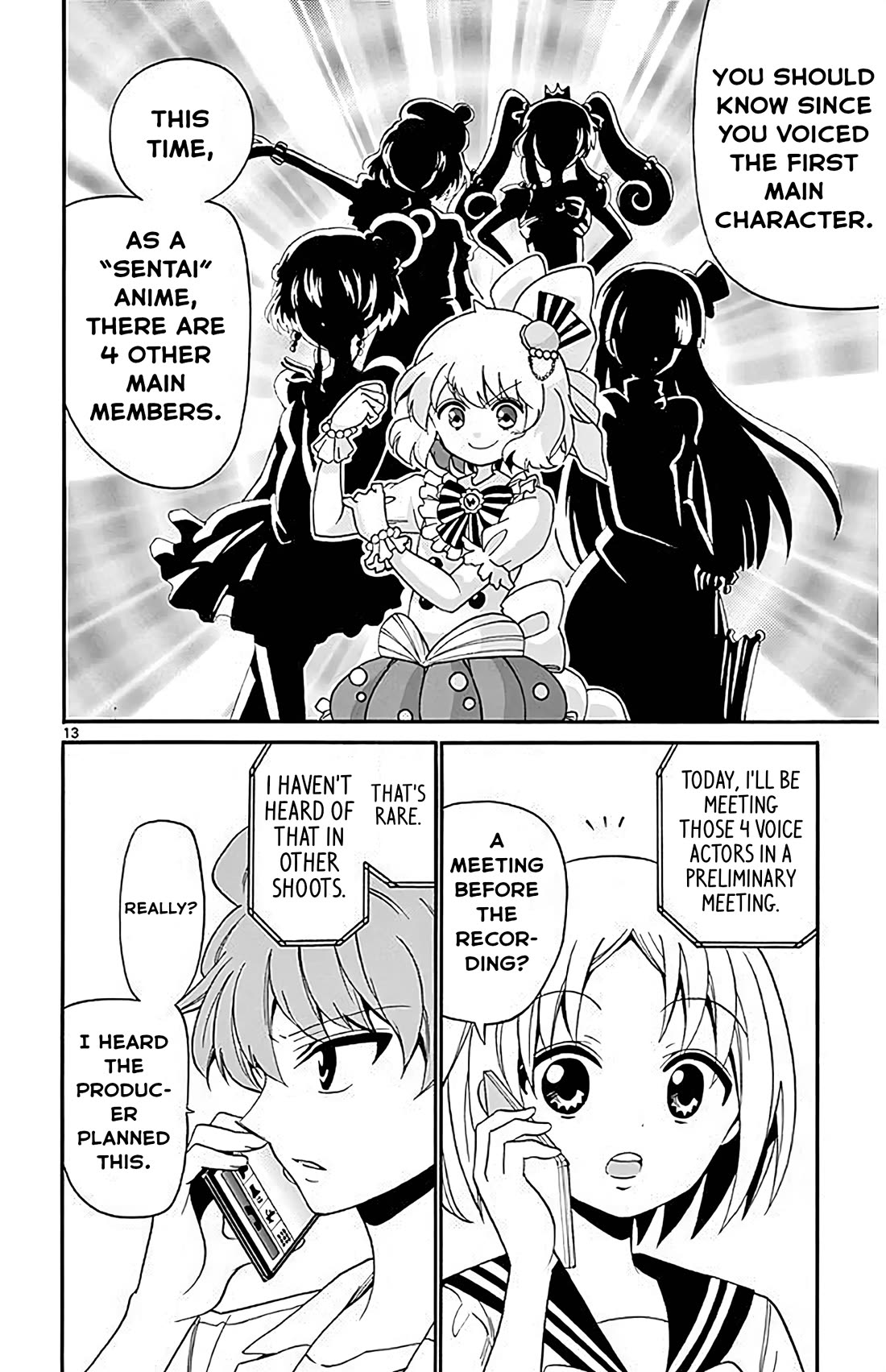 Tenshi to Akuto!! Chapter 100 page 13 - Chapter 100: Co-Actors and Meeting
