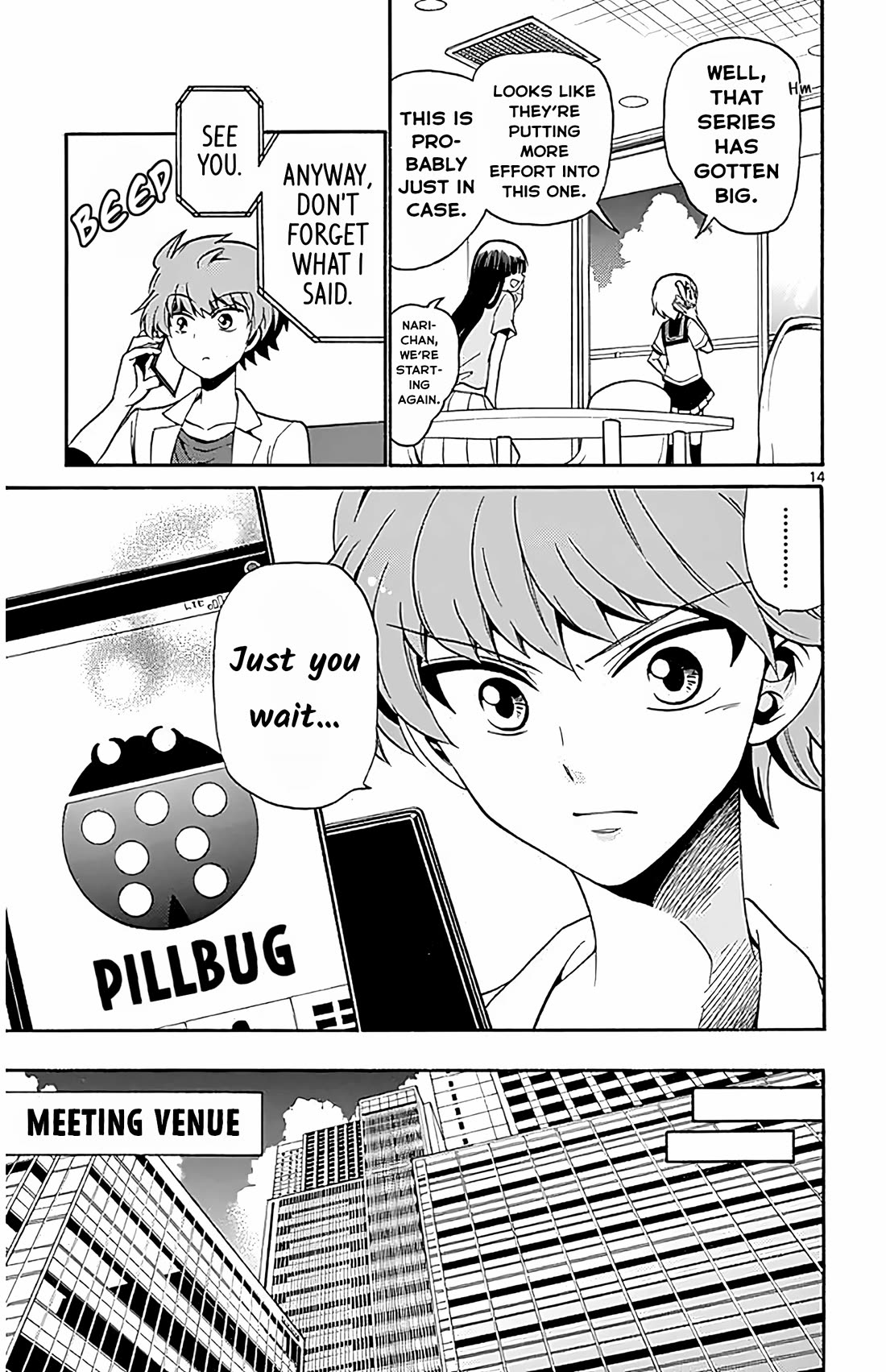 Tenshi to Akuto!! Chapter 100 page 14 - Chapter 100: Co-Actors and Meeting
