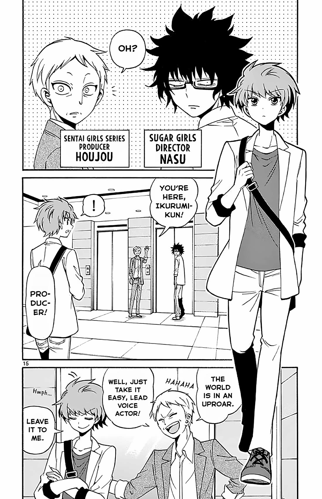 Tenshi to Akuto!! Chapter 100 page 15 - Chapter 100: Co-Actors and Meeting