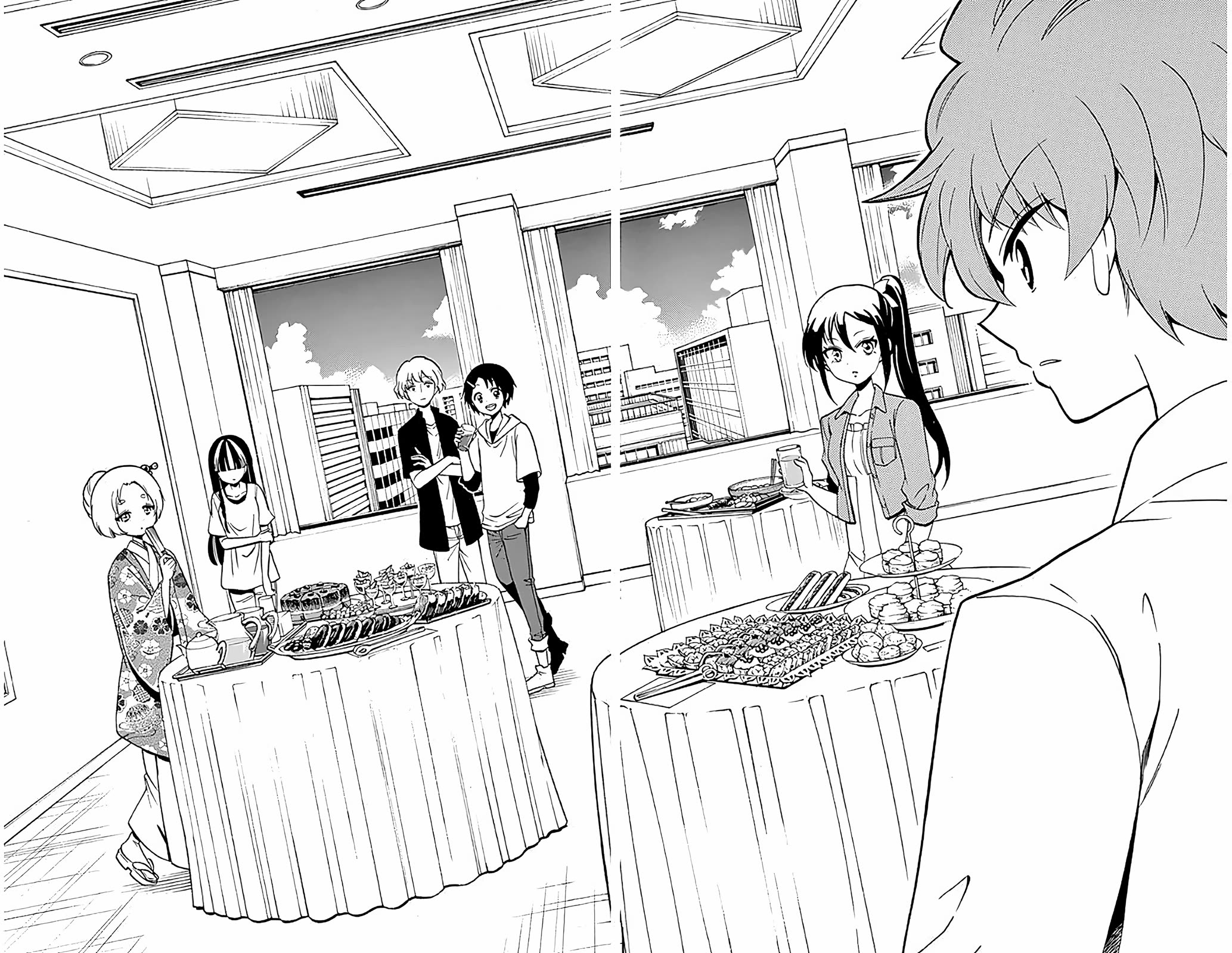 Tenshi to Akuto!! Chapter 100 page 17 - Chapter 100: Co-Actors and Meeting