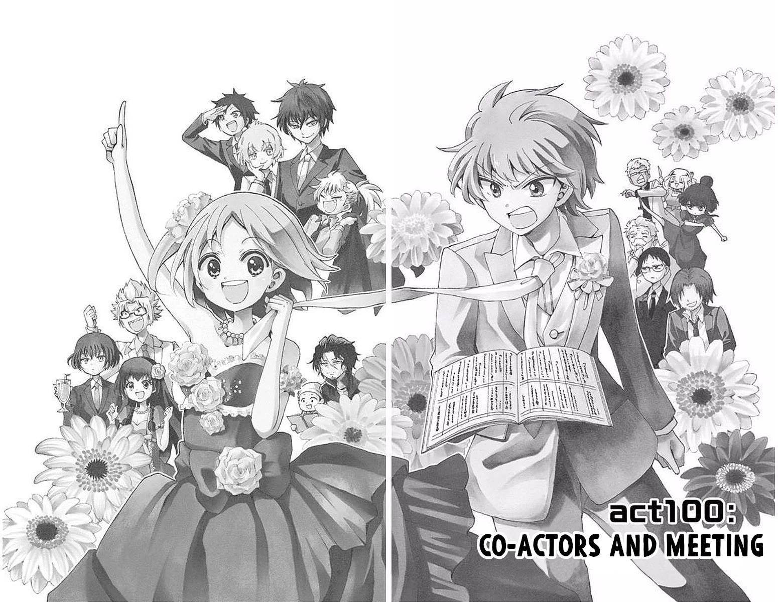 Tenshi to Akuto!! Chapter 100 page 2 - Chapter 100: Co-Actors and Meeting