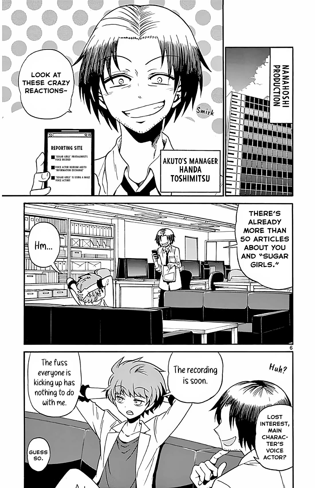 Tenshi to Akuto!! Chapter 100 page 6 - Chapter 100: Co-Actors and Meeting