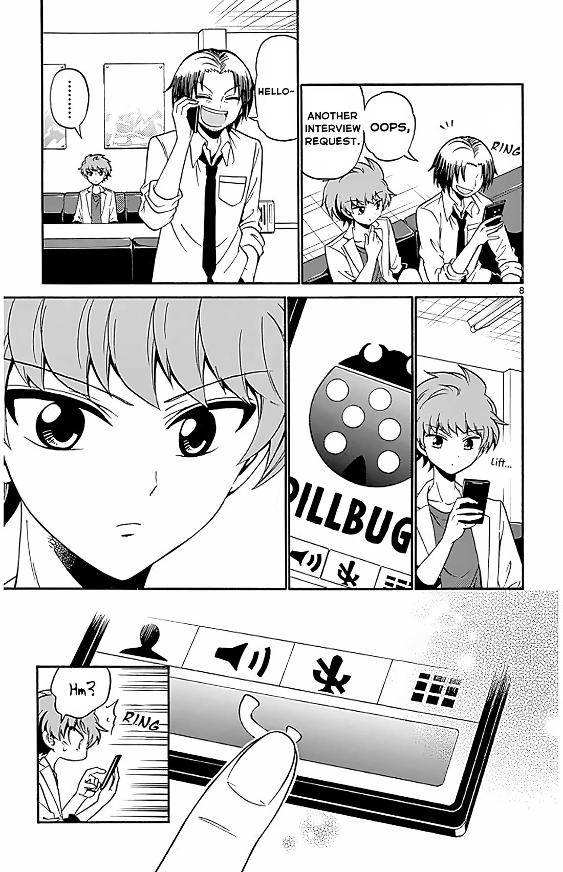 Tenshi to Akuto!! Chapter 100 page 8 - Chapter 100: Co-Actors and Meeting