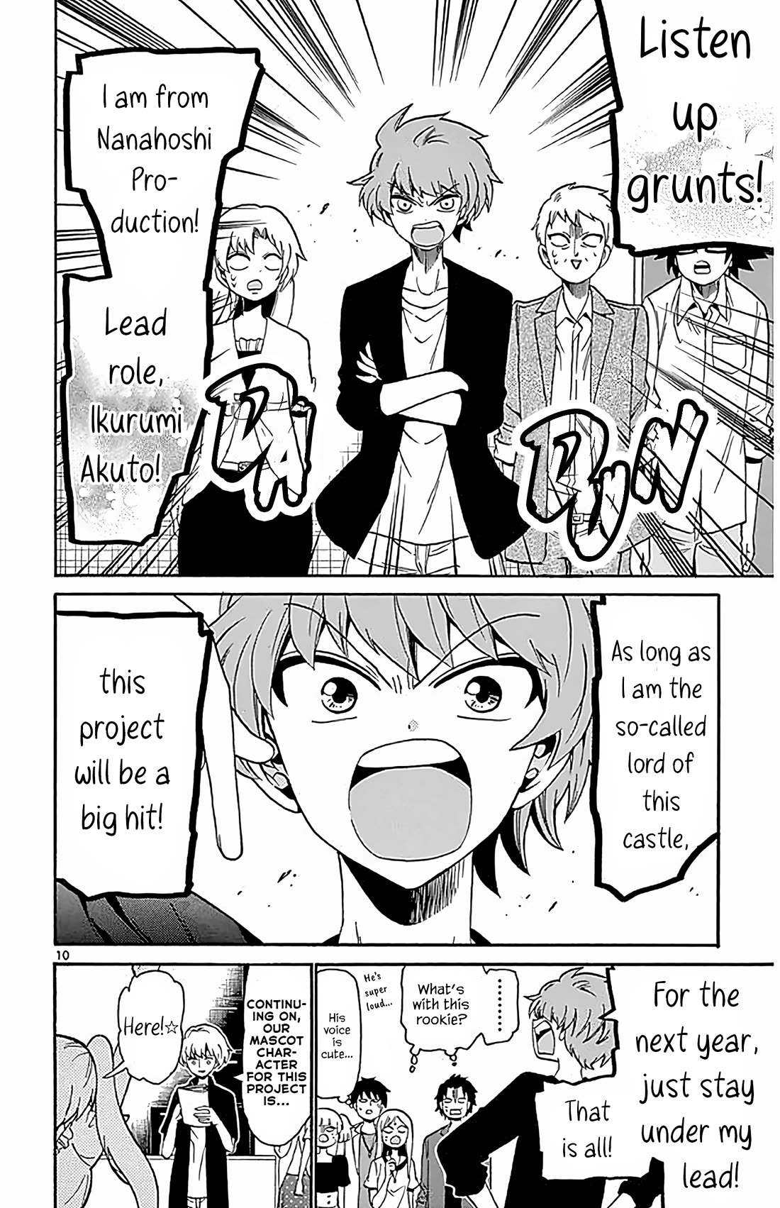 Tenshi to Akuto!! Chapter 101 page 10 - Chapter 101: Co Stars and Face to Face