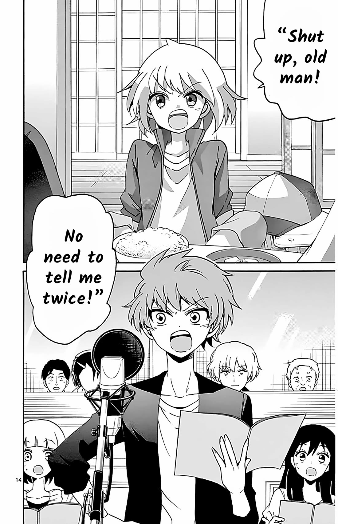 Tenshi to Akuto!! Chapter 101 page 14 - Chapter 101: Co Stars and Face to Face