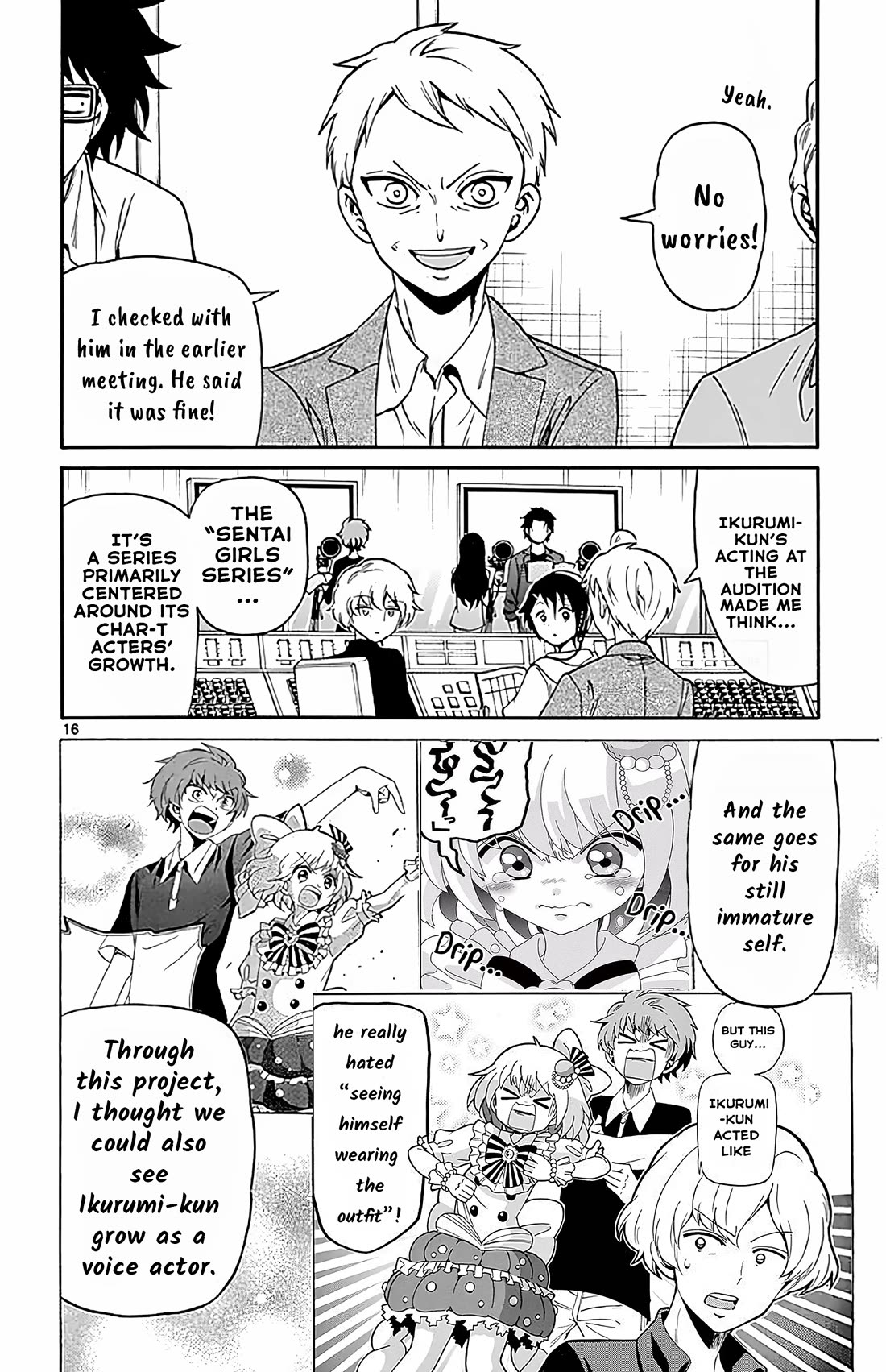Tenshi to Akuto!! Chapter 101 page 16 - Chapter 101: Co Stars and Face to Face