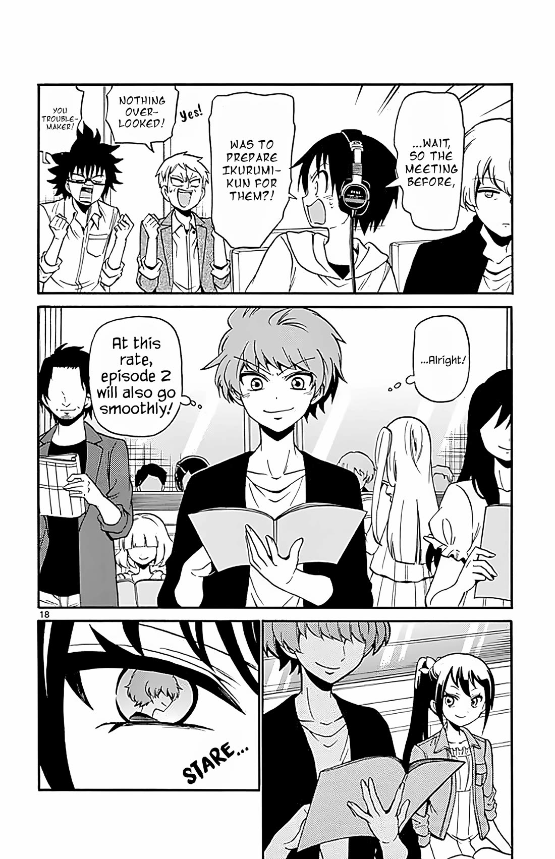 Tenshi to Akuto!! Chapter 101 page 18 - Chapter 101: Co Stars and Face to Face