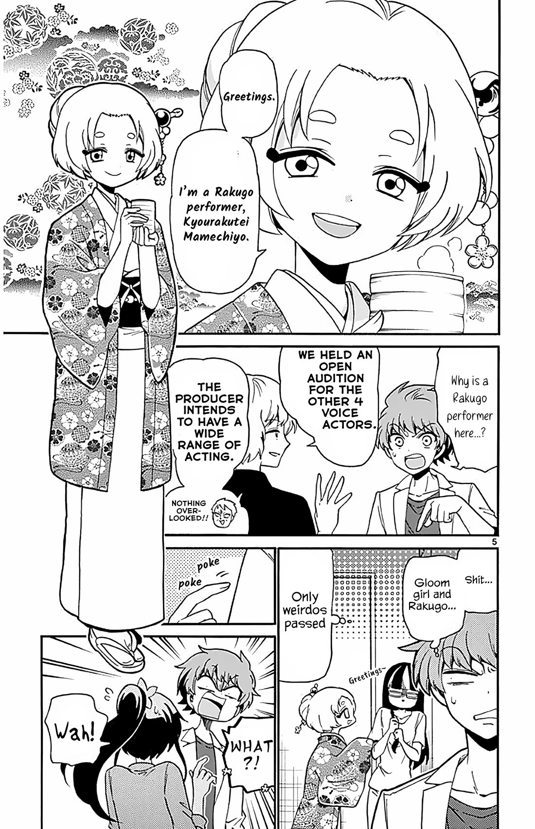 Tenshi to Akuto!! Chapter 101 page 5 - Chapter 101: Co Stars and Face to Face