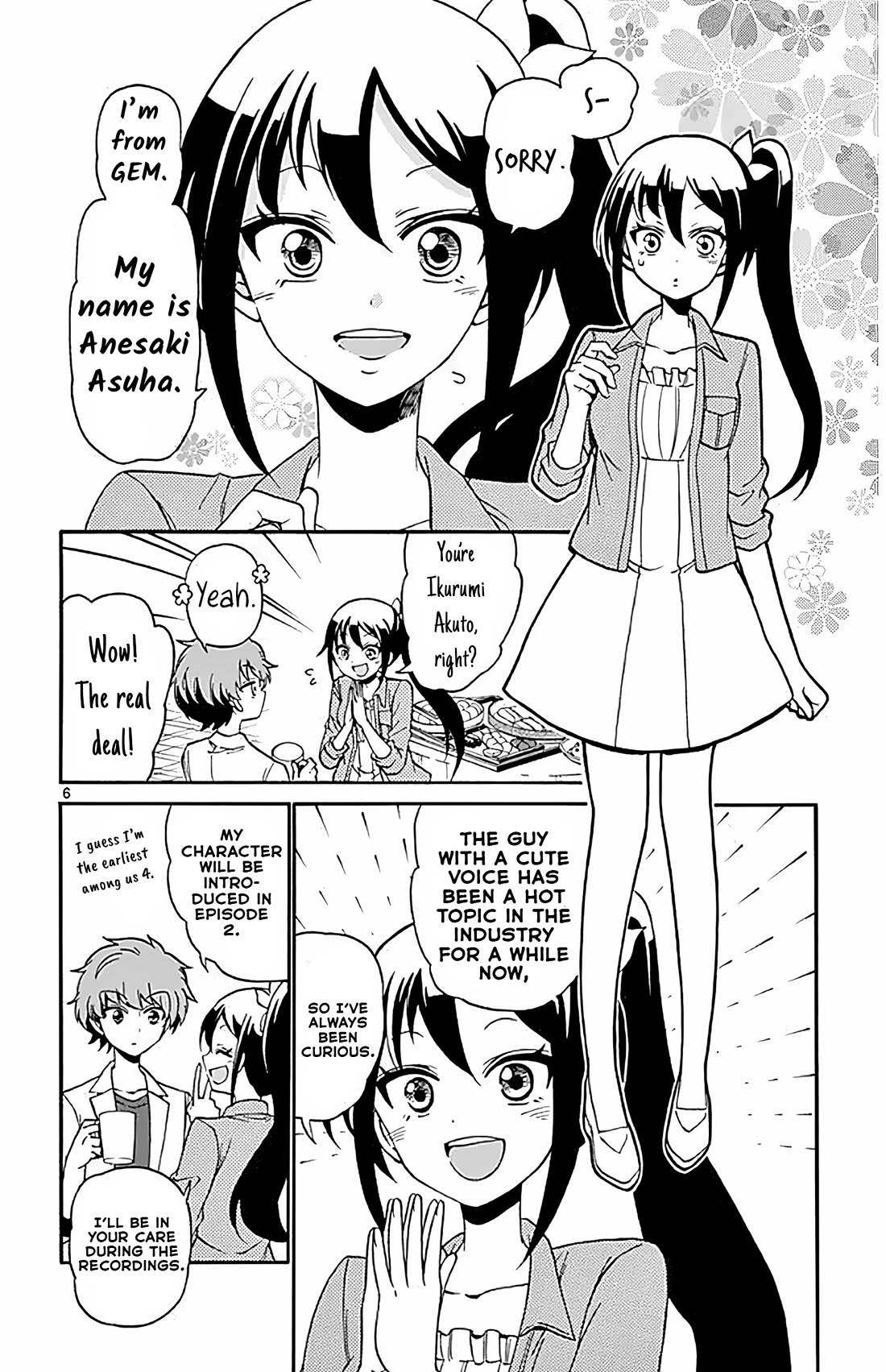 Tenshi to Akuto!! Chapter 101 page 6 - Chapter 101: Co Stars and Face to Face
