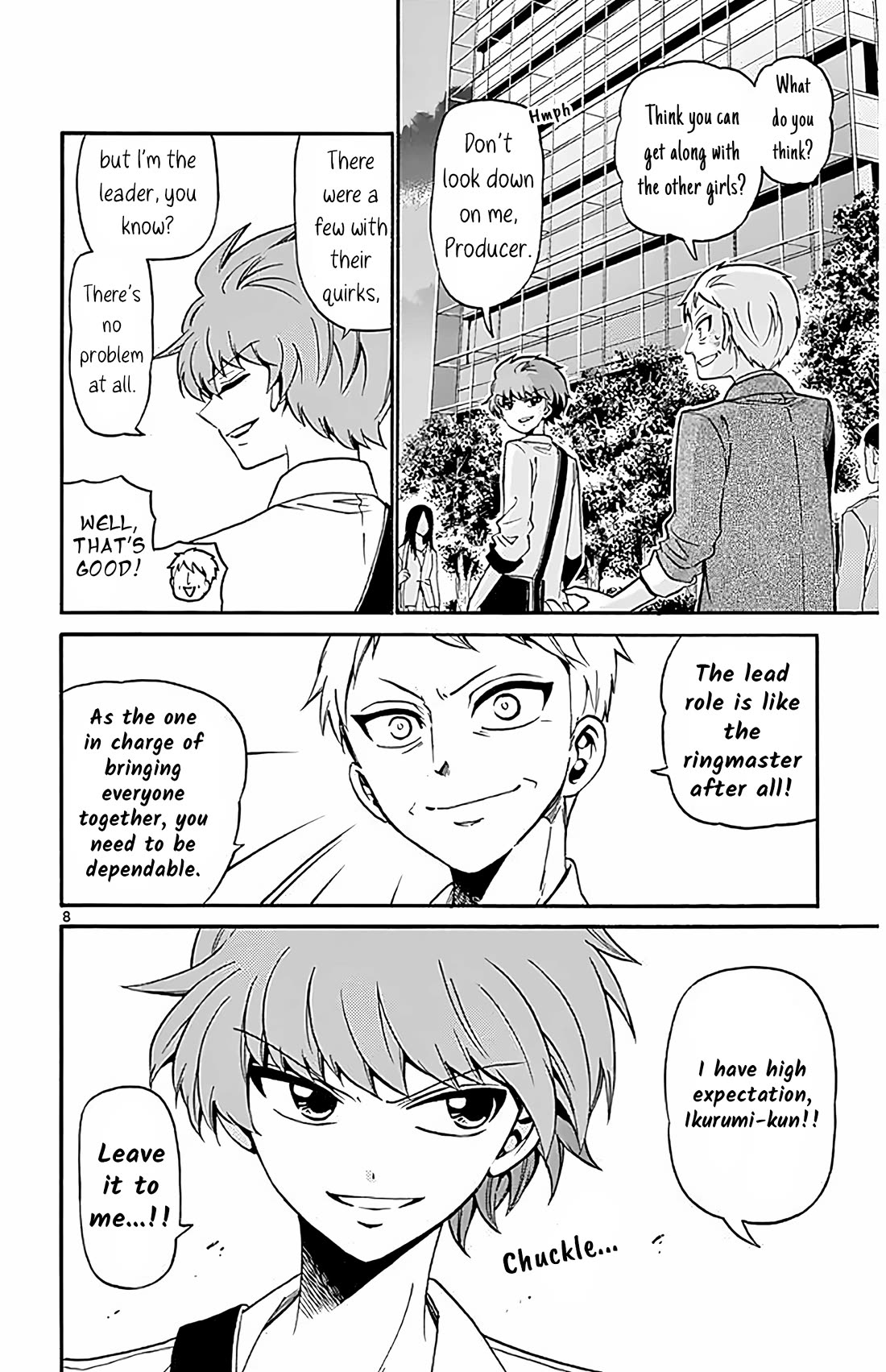 Tenshi to Akuto!! Chapter 101 page 8 - Chapter 101: Co Stars and Face to Face