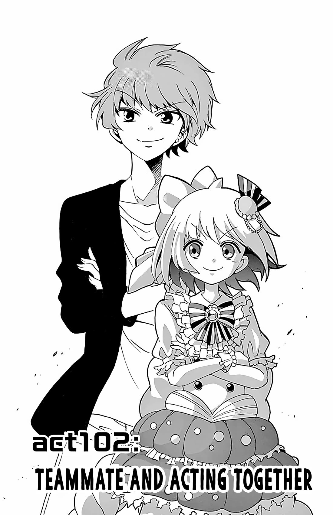 Tenshi to Akuto!! Chapter 102 page 1 - Chapter 102: Teammate and Acting Together