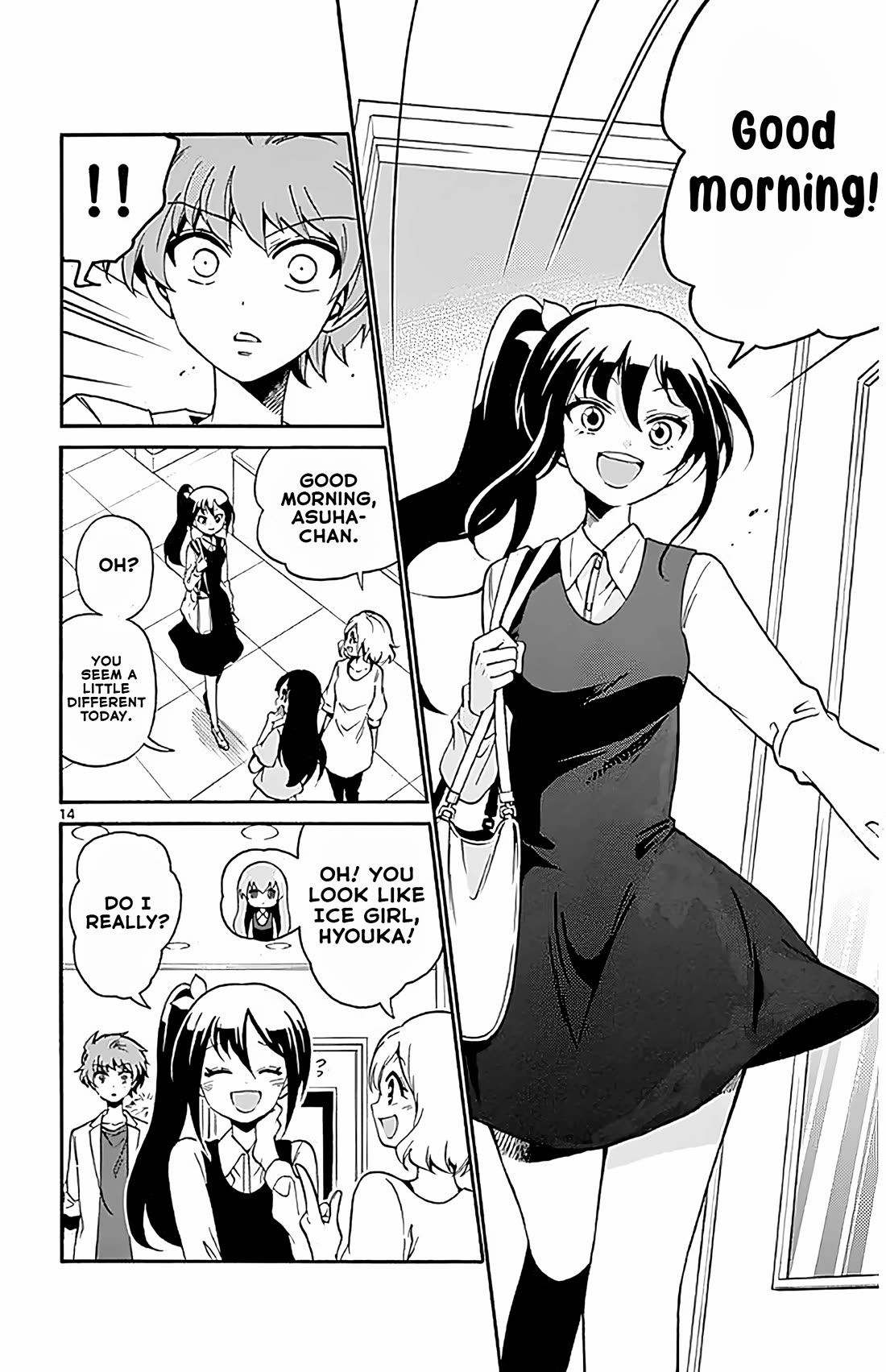 Tenshi to Akuto!! Chapter 102 page 14 - Chapter 102: Teammate and Acting Together