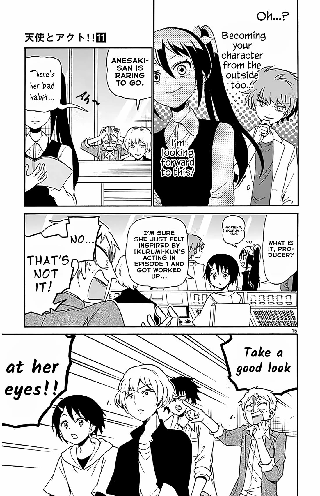 Tenshi to Akuto!! Chapter 102 page 15 - Chapter 102: Teammate and Acting Together