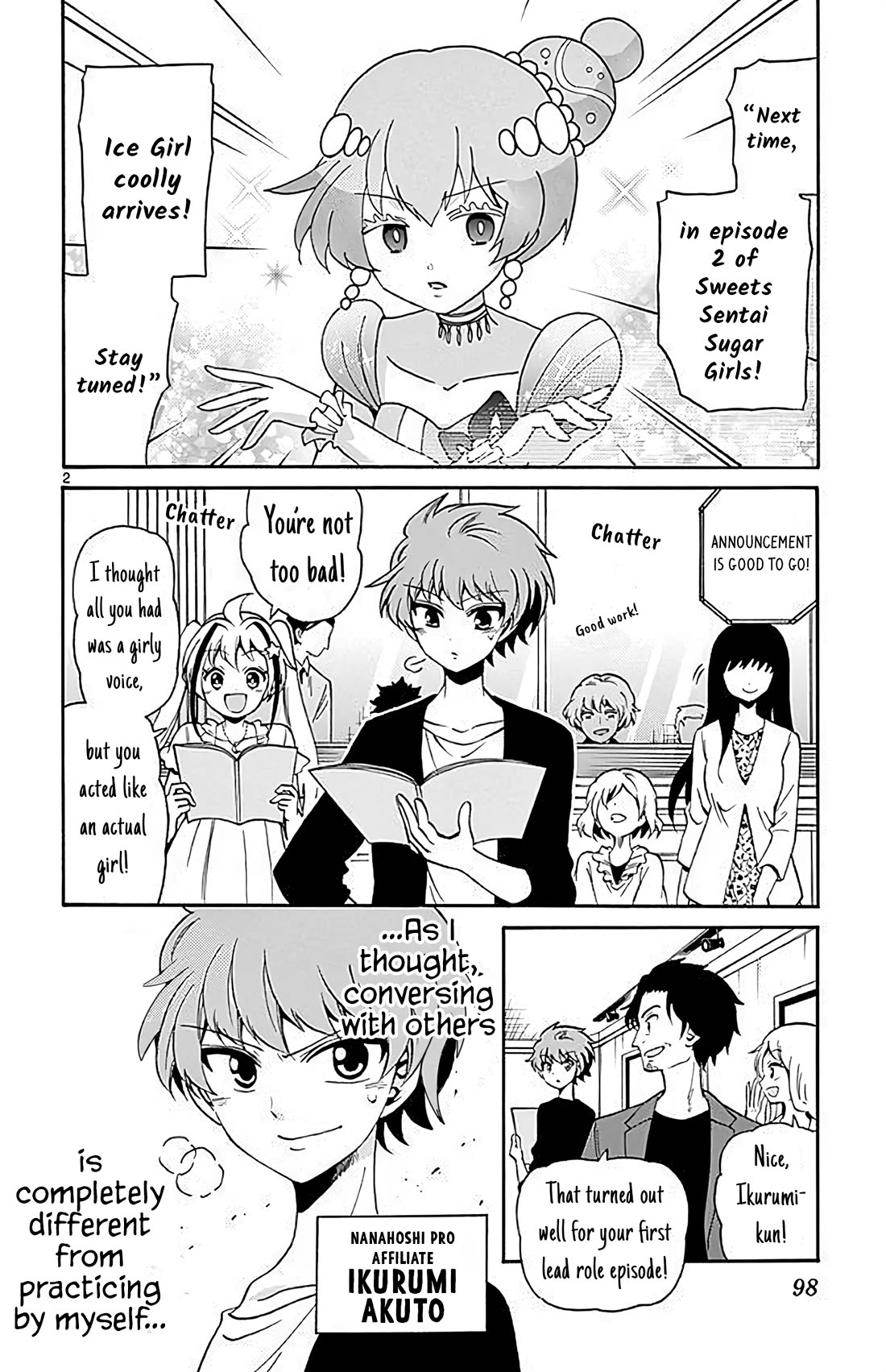 Tenshi to Akuto!! Chapter 102 page 2 - Chapter 102: Teammate and Acting Together